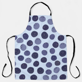 Blueberry Pattern Schürze