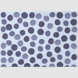 Blueberry Pattern Seidenpapier