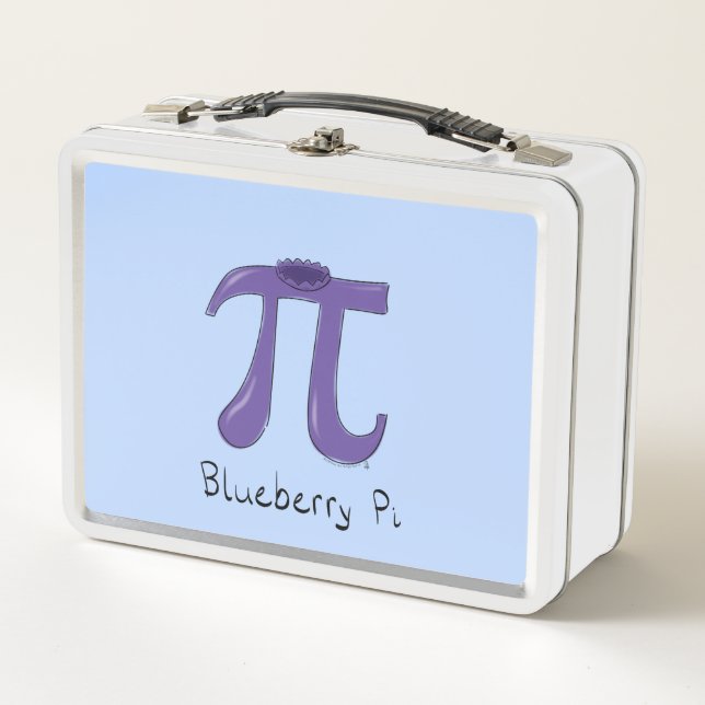 Blueberry Pi Niedlich Mathe Pi Day Lunch Box (Vorderseite)
