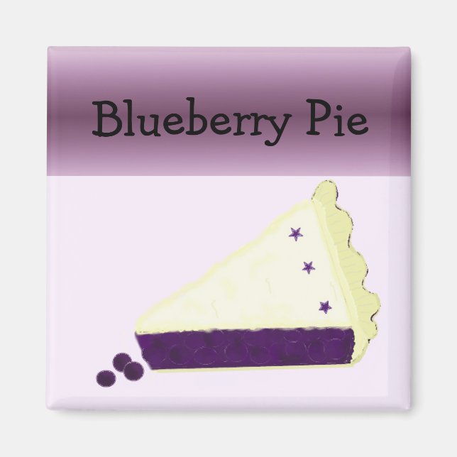 Blueberry Pie Magnet (Vorne)