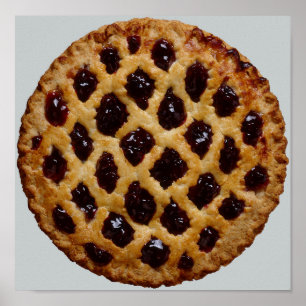 Blueberry Pie Poster