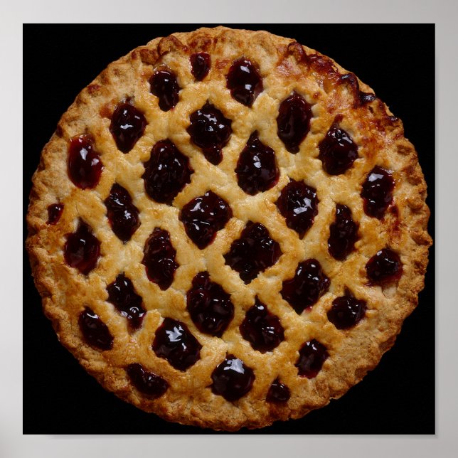 Blueberry Pie Poster (Vorne)
