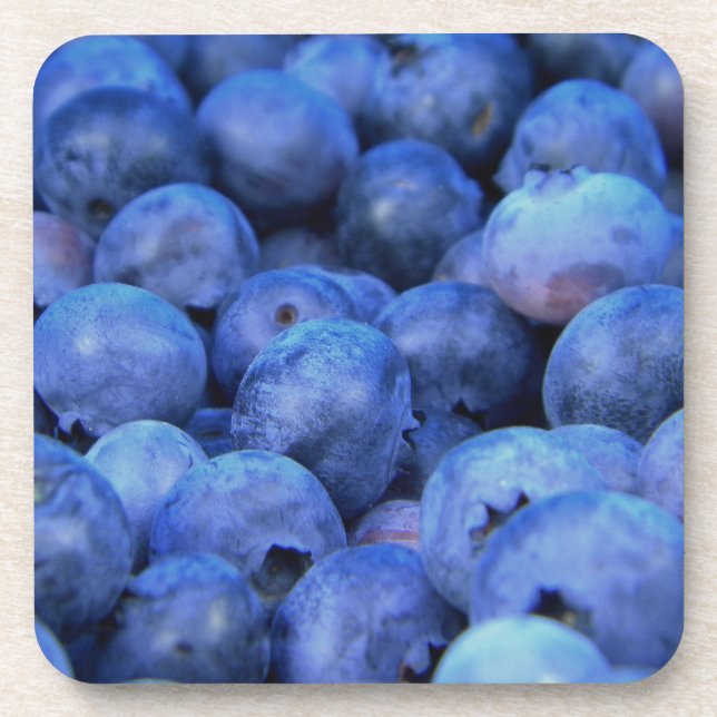 blueberry pile getränkeuntersetzer (Vorderseite)