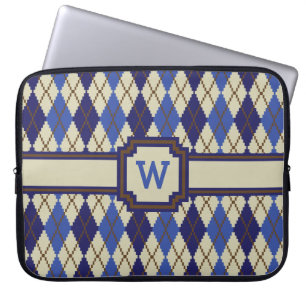 Blueberry Scone Raute Laptop Sleeve