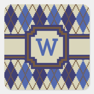 Blueberry Scone Raute Sticker