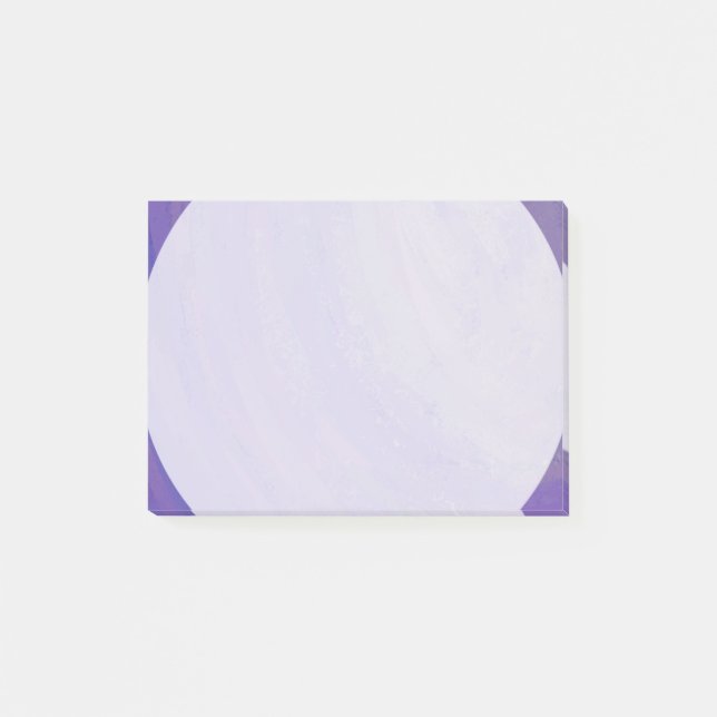 Blueberry Smear Post-it Klebezettel (Vorderseite)