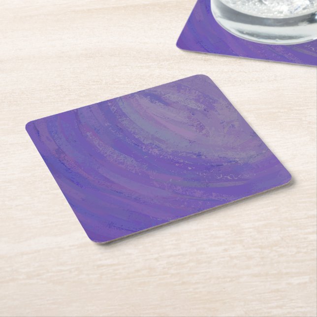 Blueberry Smear Rechteckiger Pappuntersetzer (angewinkelt)