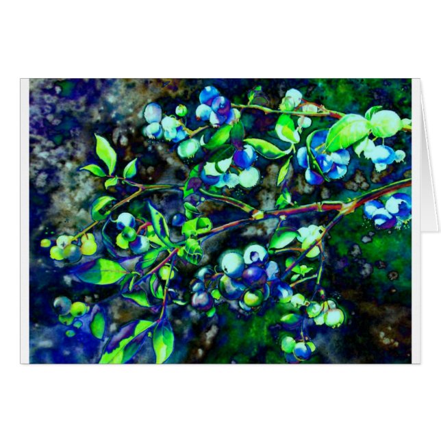 Blueberry - teinte verte (Devant horizontal)