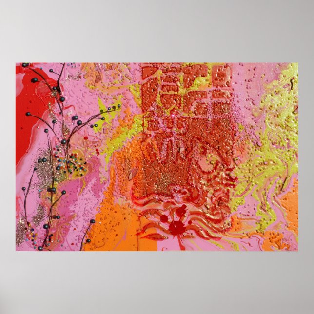 "Blueberry Tree" Poster (Vorne)