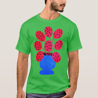 Blueberry Vase French Fuchsia Verlasst Vases Stuff T-Shirt