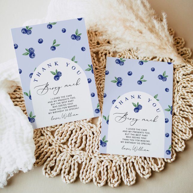 Blueberry vielen Dank berry vielen Dank Karte (Von Creator hochgeladen)