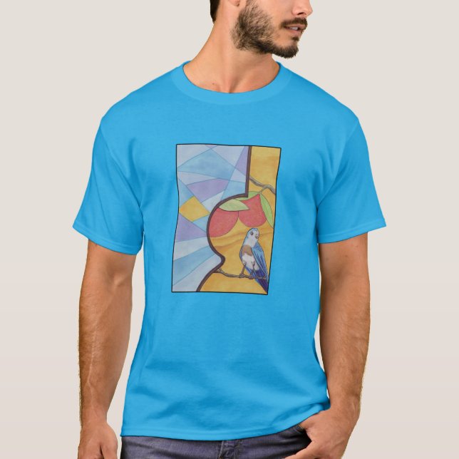 Bluebird and oranges Bluesong T-Shirt (Vorderseite)