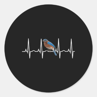Bluebird Best Eastern Western Bluebird Runder Aufkleber