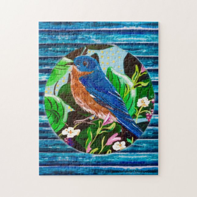 Bluebird Blue Barn (Vertikal)