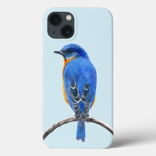 Bluebird Case-Mate iPhone Hülle (Rückseite)