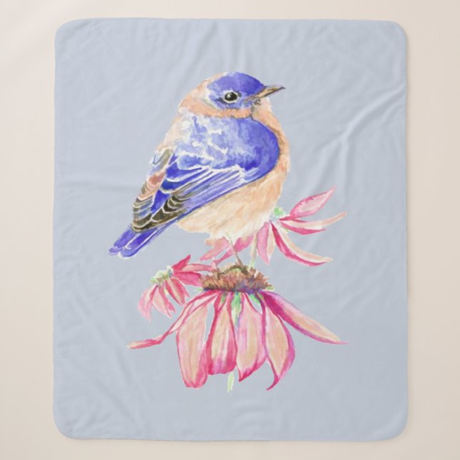 Bluebird Cone Garden Bird Sherpadecke (Vorderseite)