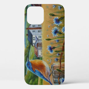 Bluebird Cornflowers Sommer Farm Wasserfarbene Kun Case-Mate iPhone Hülle