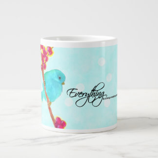 Bluebird-Everything arbeitet immer für mich! Jumbo-Tasse
