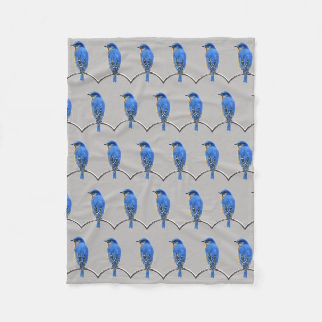 Bluebird Fleecedecke (Vorderseite)