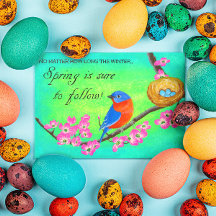 Bluebird Inspiration Post Card