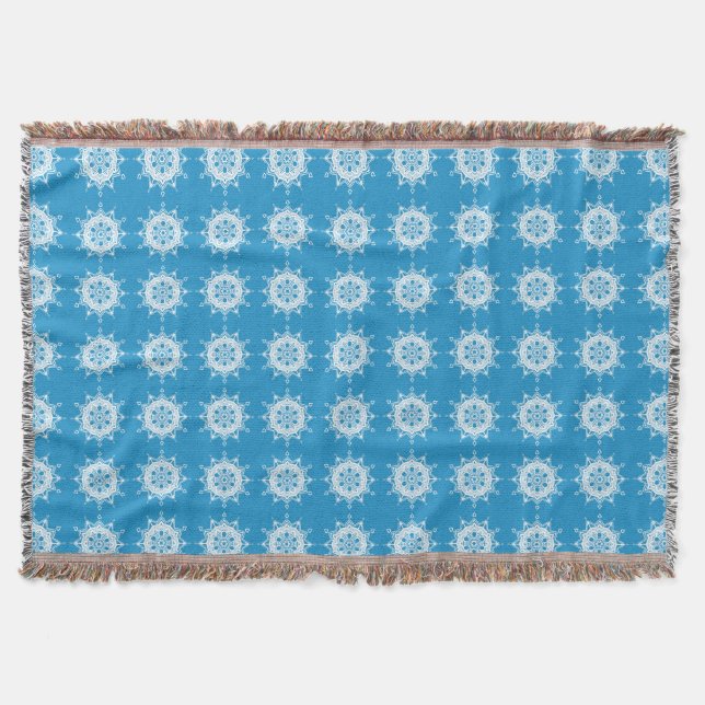 Bluebird Mandala Decke (Vorderseite)