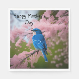 Bluebird-Muttertag Serviette