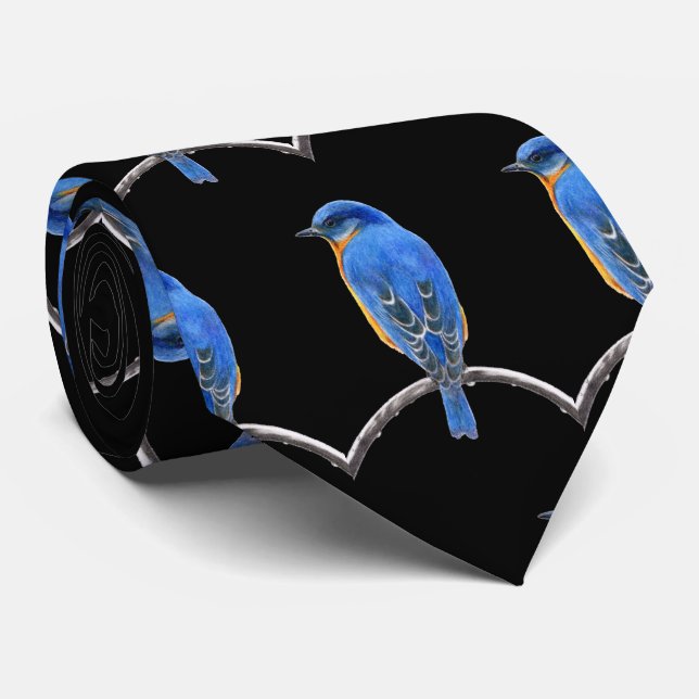Bluebird Neck Tie Krawatte (Gerollt)