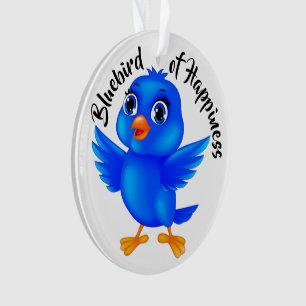 Bluebird of Happiness Orament