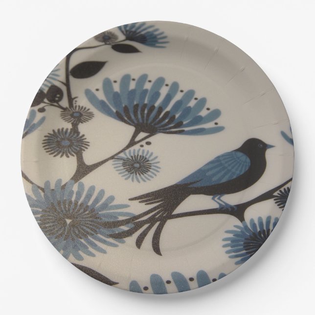 BLUEBIRD PAPPTELLER (Vorderseite)