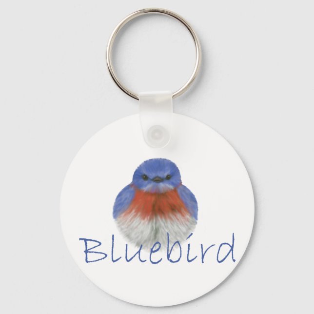 Bluebird-Schlüsselanhänger Schlüsselanhänger (Vorderseite)