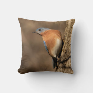 Bluebird, Sideways-Glanz-Kissen Kissen