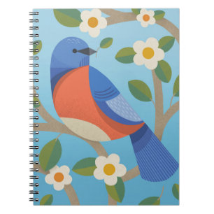 Bluebird Spiral Notebook Notizblock