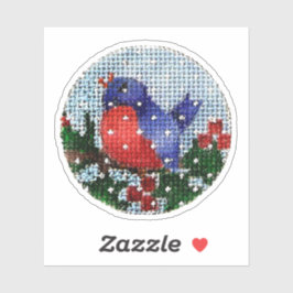 Bluebird-Sticker Aufkleber