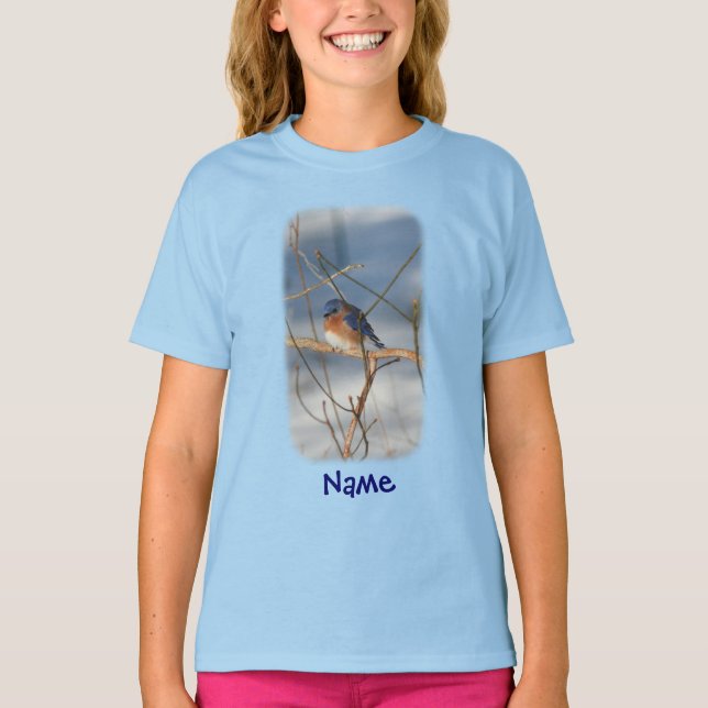Bluebird-Tier T-Shirt (Vorderseite)