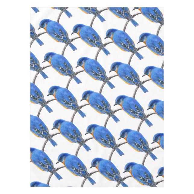 Bluebird Tischdecke (Vorderseite)