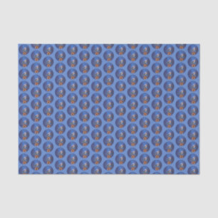 Bluebird (weibliche Malerei) - Original Bird Art Seidenpapier