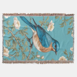 Bluebird William Morris Inspiriert Türkis Decke