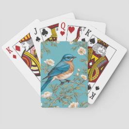 Bluebird William Morris Inspiriert Türkis Spielkarten