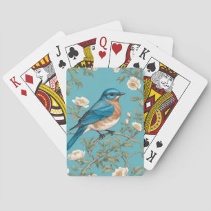 Bluebird William Morris Inspiriert Türkis Spielkarten