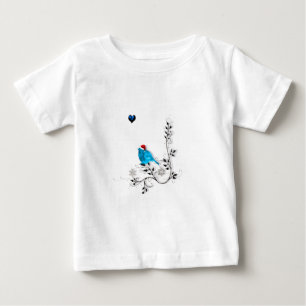 Bluebird zu Weihnachten Baby T-shirt