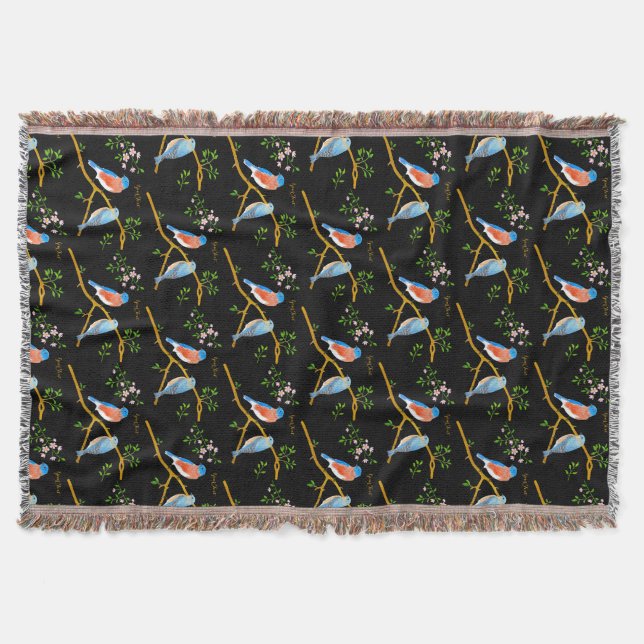 Bluebirds Black Decke (Vorderseite)