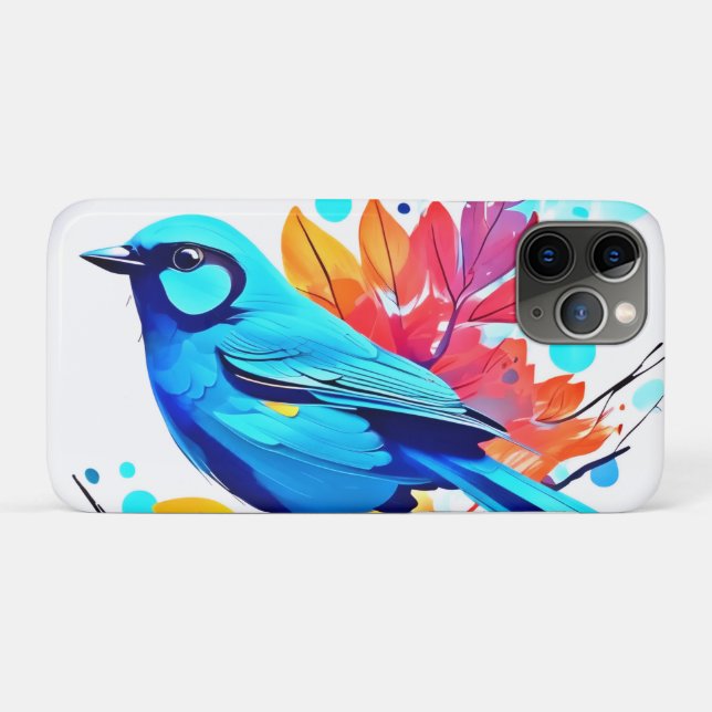 Bluebird's Bliss Art Case-Mate iPhone Hülle (Rückseite (Horizontal))