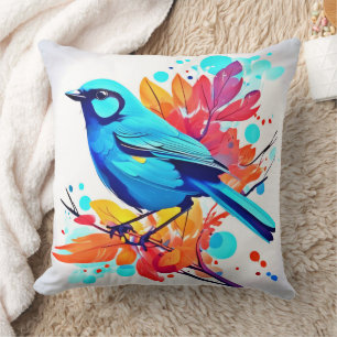 Bluebird's Bliss Art Kissen