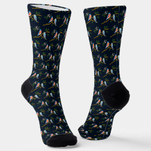 Bluebirds Dark Blue Socken