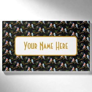 Bluebirds Desk Namenschild