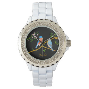 Bluebirds - Frauen Armbanduhr