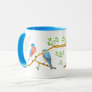 Bluebirds Light Blue Combo Tasse