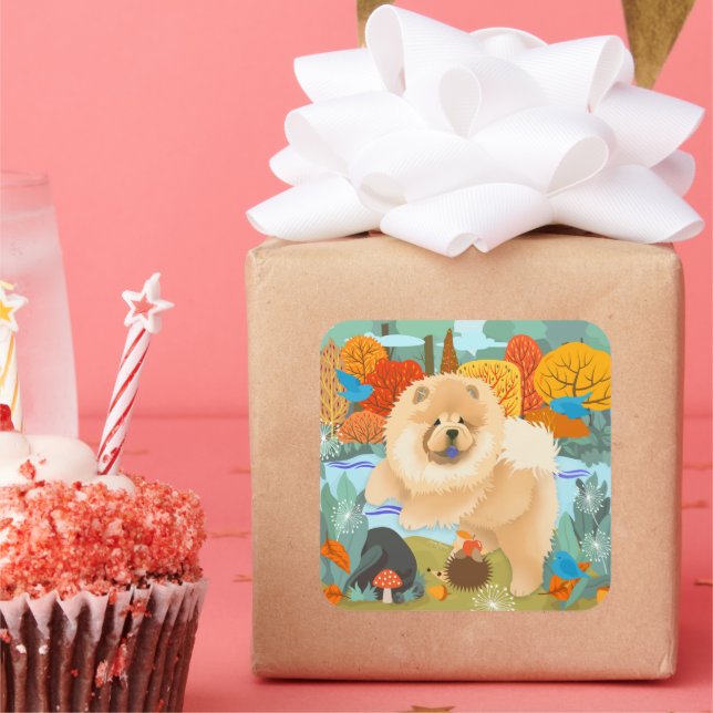 BLUEBIRDS OF HAPPINESS Chow Stickers (Party)