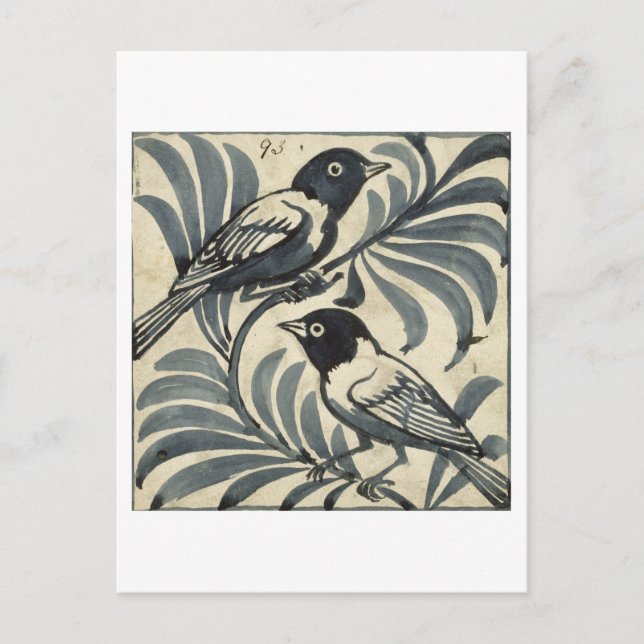 Bluebirds (ohne Papier) Postkarte (Vorderseite)