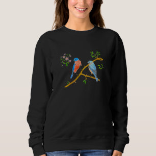 Bluebirds Sweatshirt noir